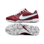 Chuteira Futsal Nike Tiempo Legend (IC) - Vinho/Branco