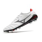 Chuteira Campo Mizuno Morelia Neo (FG) - Branca/Preto
