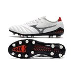 Chuteira Campo Mizuno Morelia Neo (FG) - Branca/Preto