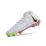 Chuteira Campo Nike Phantom Luna (FG) - Branca/Cobre - Botinha
