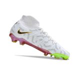 Chuteira Campo Nike Phantom Luna (FG) - Branca/Cobre - Botinha
