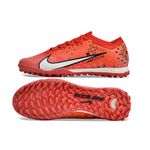Chuteira Society Nike Air Zoom Mercurial (TF) - Vermelha