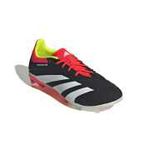 Chuteira Campo Adidas Predator Elite (FG) - Preto/Laranja (Com Cadarço)
