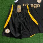 Conjunto Treino Regata + Short Chelsea 2024/25 - Preto