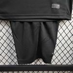 Conjunto Infantil Corinthians Away I 24/25 - Preto (Patrocínio)