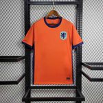 Camisa Holanda Home I 24/25 Torcedor Masculino - Laranja
