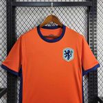 Camisa Holanda Home I 24/25 Torcedor Masculino - Laranja