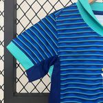 Conjunto Infantil Away I Brasil 24/25 Azul/Branco