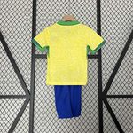 Conjunto Infantil Brasil Home I - 24/25 (AMARELO)