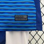 Conjunto Infantil Away I Brasil 24/25 Azul/Branco