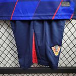 Conjunto Infantil Croácia Away II 24/25 - Azul