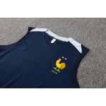 Conjunto Treino Seleção França 24/25 Regata + Short - Azul Marinho