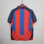 Camisa Polo Retro 03/04 Barcelona Home - Torcedor Masculina