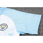 CONJUNTO TREINO MANCHESTER CITY CAMISA + SHORT 2023/24 - AZUL