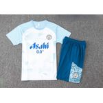 CONJUNTO TREINO MANCHESTER CITY CAMISA + SHORT 2023/24 - AZUL