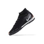 Chuteira Society Nike Air Zoom Mercurial (TF) - Preta e Cobre - Botinha