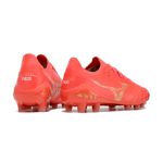 Chuteira Campo Mizuno Morelia Neo (FG) - Vermelha e Amarela