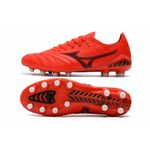 Chuteira Campo Mizuno Morelia Neo (FG) - Vermelho e Preto