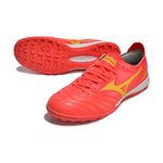 Chuteira Society Mizuno Morelia Neo (TF) - Vermelho e Amarelo