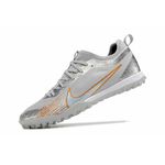 Chuteira Society Nike Air Zoom Mercurial (TF) - Prata