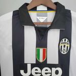 Camiseta da Retro Juventus 2014/15 Masculina - Preto+Branco