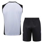 CONJUNTO TREINO REGATA + SHORT ALEMANHA 2024 - BRANCO