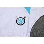 CONJUNTO TREINO REGATA + SHORT INTER DE MILÃO 2023/24 - AZUL E BRANCO