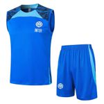Conjunto Treino Inter de Milão Regata + Short 2023/24 - Azul