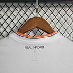 Camisa Retrô Real Madrid 13/14 Home - Branco/Cinza/Laranja - Torcedor Masculina