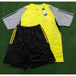 Conjunto Treino Flamengo Camisa E Short 2024/25 - Amarelo/preto