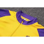 AGASALHO TREINO REAL MADRID 2023/24 MEIO ZÍPER - AMARELO/ROXO