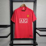 Camisa Manchester United Home I Retrô 07/08 - Torcedor Masculina