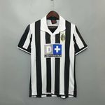 Camisa Juventus Retrô 1999/00 - Torcedor Masculina - Branco/Preto