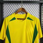 Camisa Brasil Retrô 2002 Copa Do Mundo - Torcedor Masculino