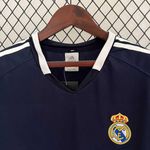 Camisa Retrô Real Madrid II 2004/05 Torcedor Masculina - Preto