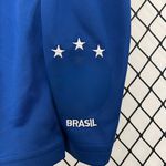 Conjunto Infantil Brasil 93/94 Home Retrô - Amarelo