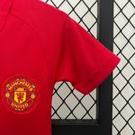 Conjunto Infantil Manchester United Home I Retrô 07/08