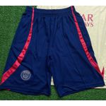 Conjunto Treino Regata + Short Paris Saint Germain (PSG) 2023 (Detalhe Vermelho)