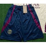 Conjunto Treino Regata + Short Paris Saint Germain (psg) 2023 (detalhe Roxo)