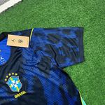 Camisa Seleção Brasil Away II - Copa do Mundo 2026 - Azul - Torcedor Masculina