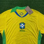Camisa Seleção Brasil Home I 25/26 - Amarela - Jogador Masculina (SEM ESTRELAS)