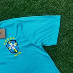 Camisa Polo Seleção Brasileira 2024 Azul Claro