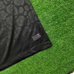 Camisa De Treino Brasil Preta Leopardo - Torcedor Masculina (ESTRELAS EM PRETO)