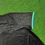 Camisa De Treino Brasil Preta Leopardo - Torcedor Masculina (ESTRELAS EM PRETO)