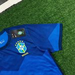 Camisa Seleção Brasileira Azul Reserva 20/21 