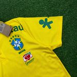 22/23 Brasil Gola Baixa Polo - Amarela - torcedor