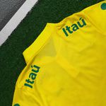 22/23 Brasil Gola Baixa Polo - Amarela - torcedor