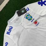 22/23 Brasil Gola baixa POLO - Branco