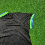 CAMISA FEMININA DA SELEÇÃO BRASILEIRA PRETA COPA 2022