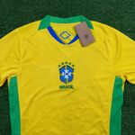  Camisa Seleção Brasil 25/26 - Amarela - Torcedor Masculina (Com estrelas)